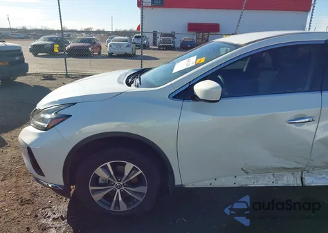 2021 Nissan Murano S Fwd z USA, uszkodzony, nr VIN 5N1AZ2AJ5MC136184